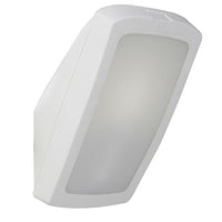 Eurolux white wall light, front view