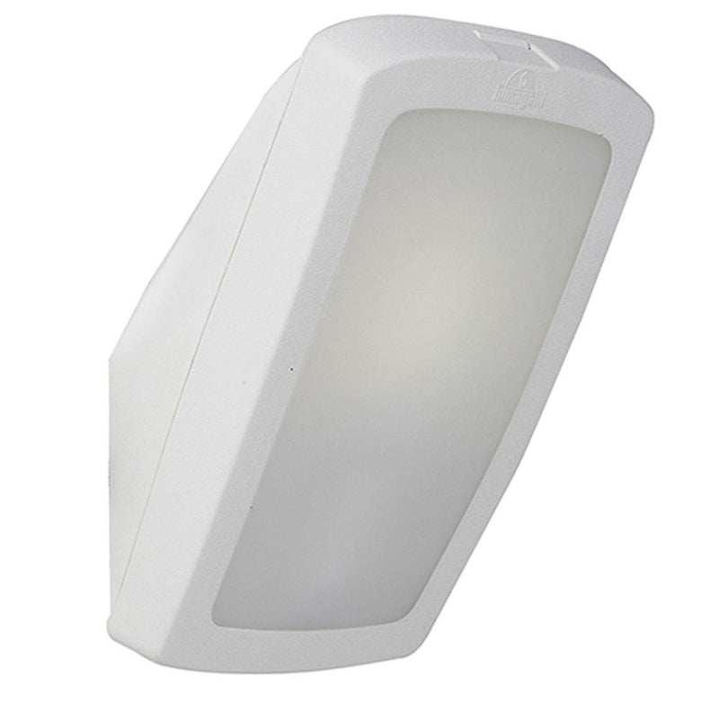 Eurolux white wall light, front view