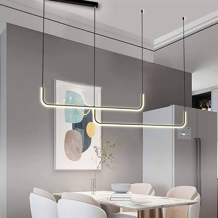 Eurolux black pendant light, alternate angle