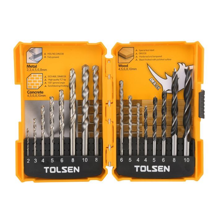 Tolsen tool set, front view
