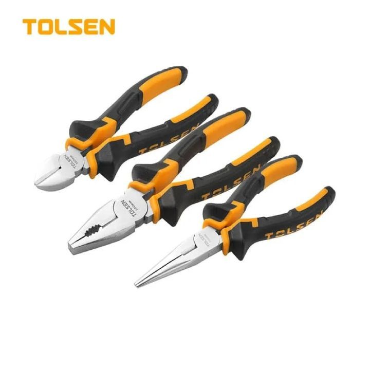 Tolsen pliers shown in its packaging