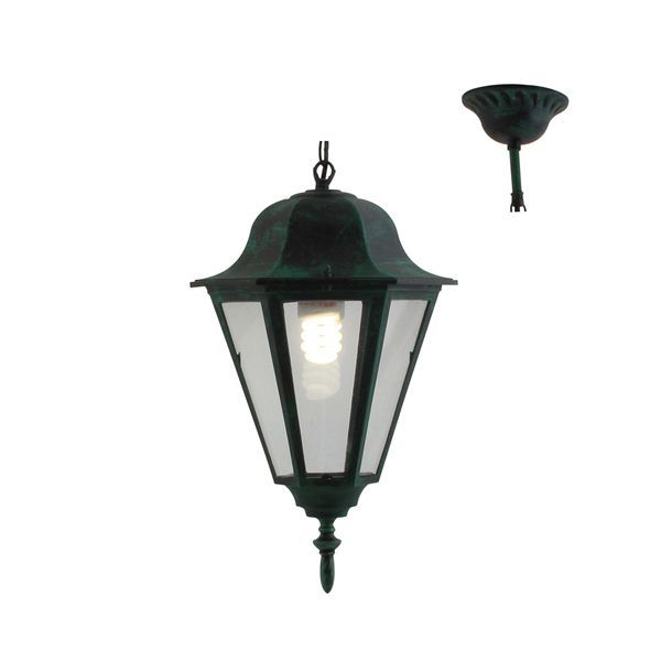 Eurolux verde green wall light, front view