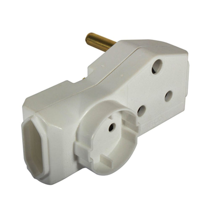 Eurolux electrical plug cap, front view