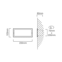 Eurolux ground light, front view