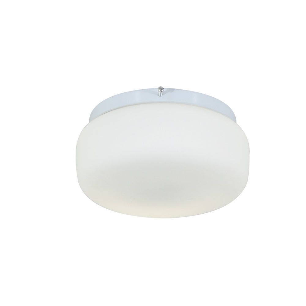 Eurolux white ceiling light, front view