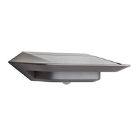 Eurolux silver wall light, front view