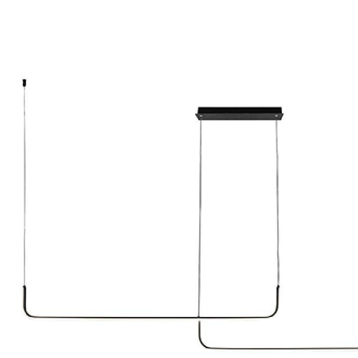 Eurolux black pendant light shown in its packaging