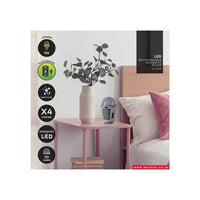 Eurolux white emergency light dimensions diagram