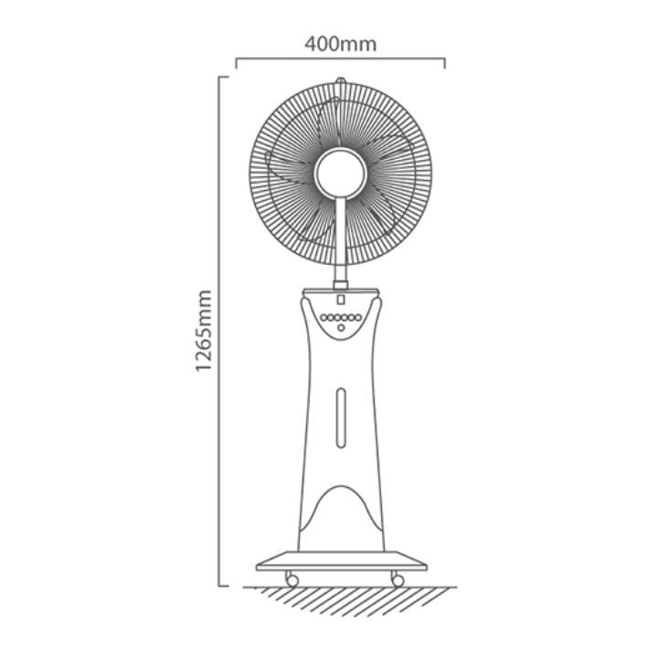 Eurolux emergency light, alternate angle