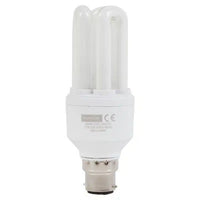 Eurolux CFL globe installed and lit