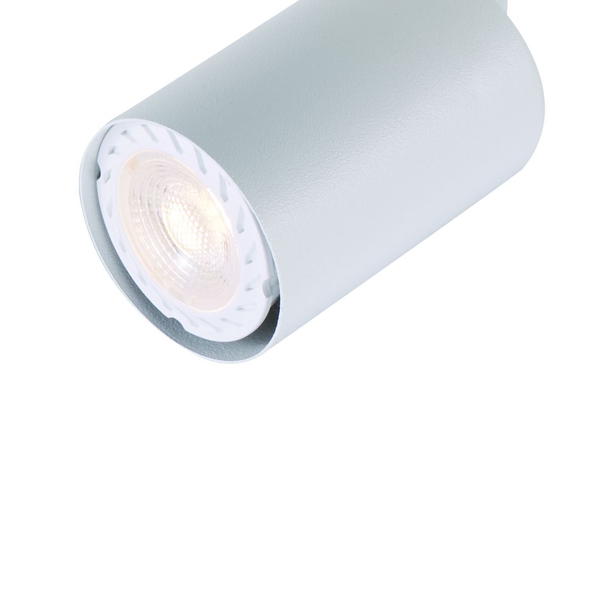 Urban black and comes in white downlight, front view