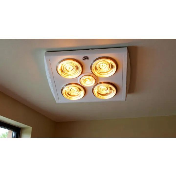 Radiant extractor fan shown in its packaging