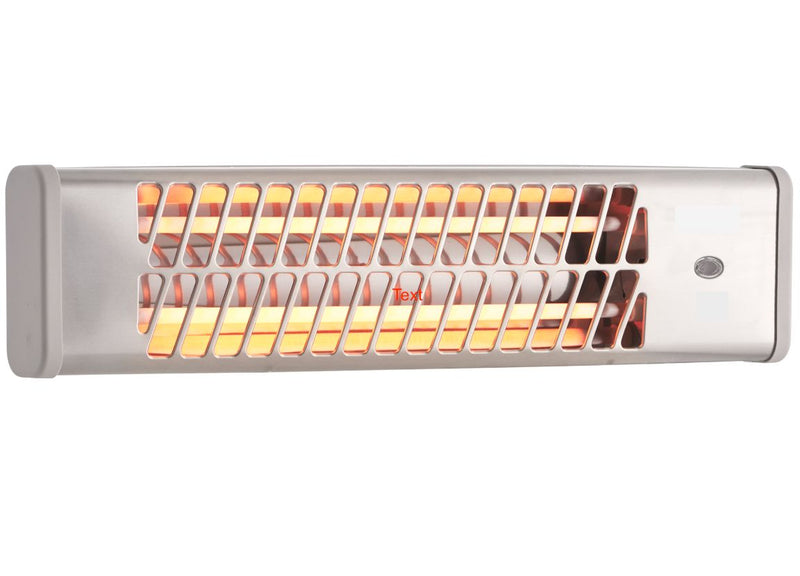 Radiant heater, front view