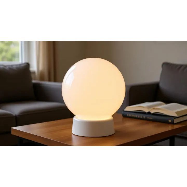 Close-up detail of the Eurolux white lighting accessories
