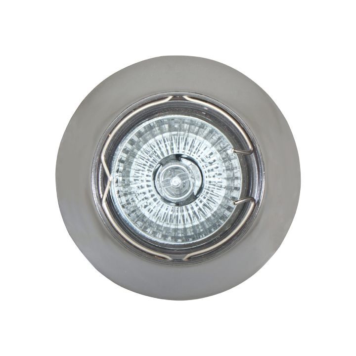 Eurolux satin chrome downlight dimensions diagram