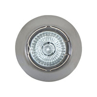 Eurolux satin chrome downlight dimensions diagram
