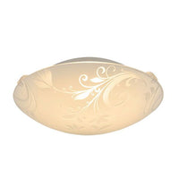 Eurolux white ceiling light, front view