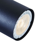 Urban black downlight shown in its packaging