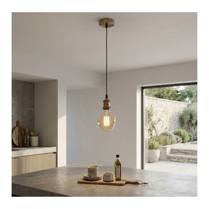 Eurolux pendant light, front view
