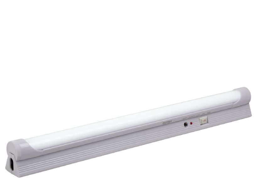 Eurolux white emergency light shown in its packaging