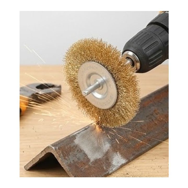 Tolsen paint brush shown in its packaging