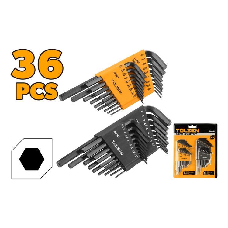 Tolsen tool set dimensions diagram