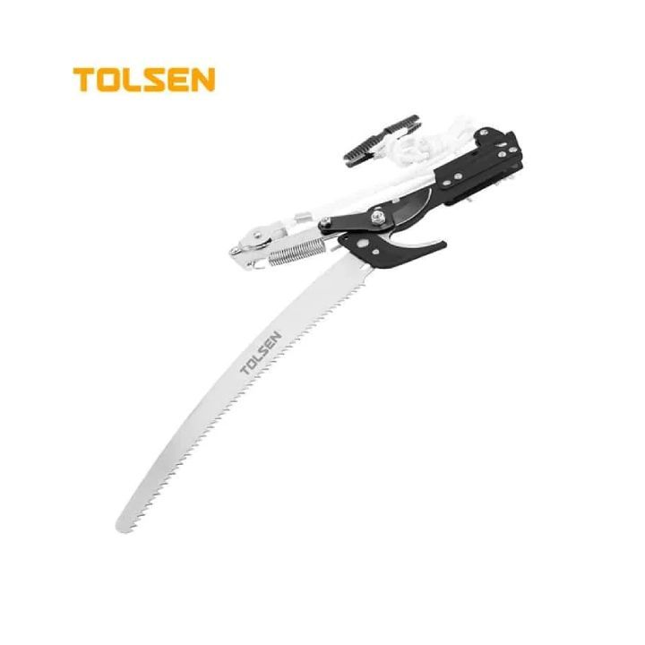 Close-up detail of the Tolsen blade