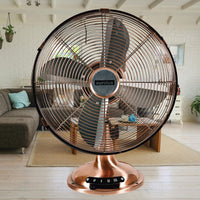 Eurolux fan shown in its packaging