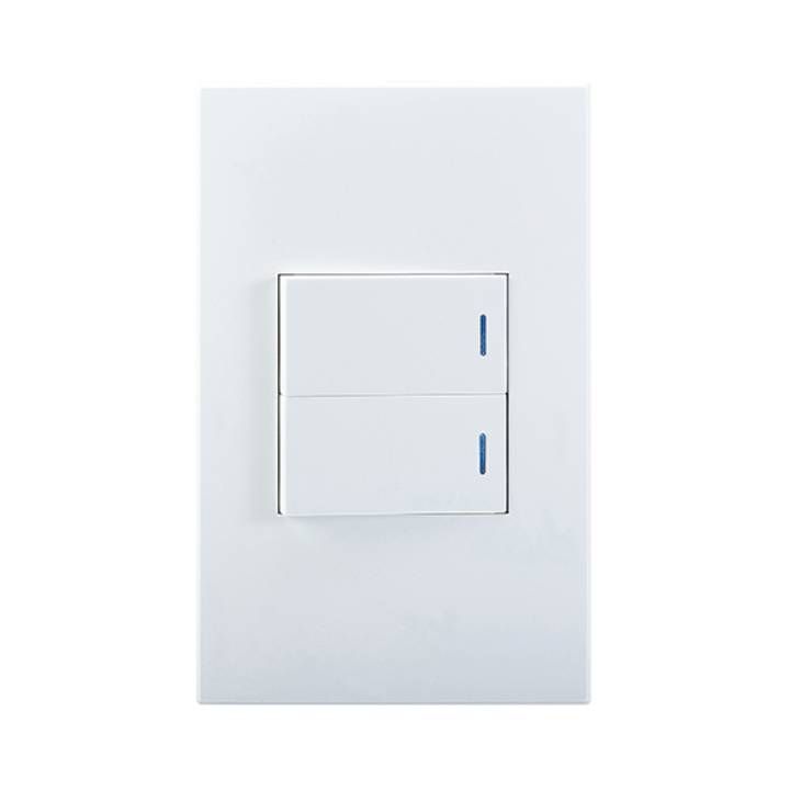 Eurolux electrical switche, front view