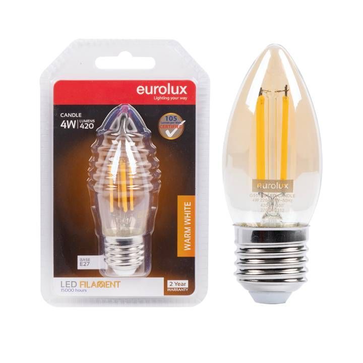 Eurolux globe shown in its packaging