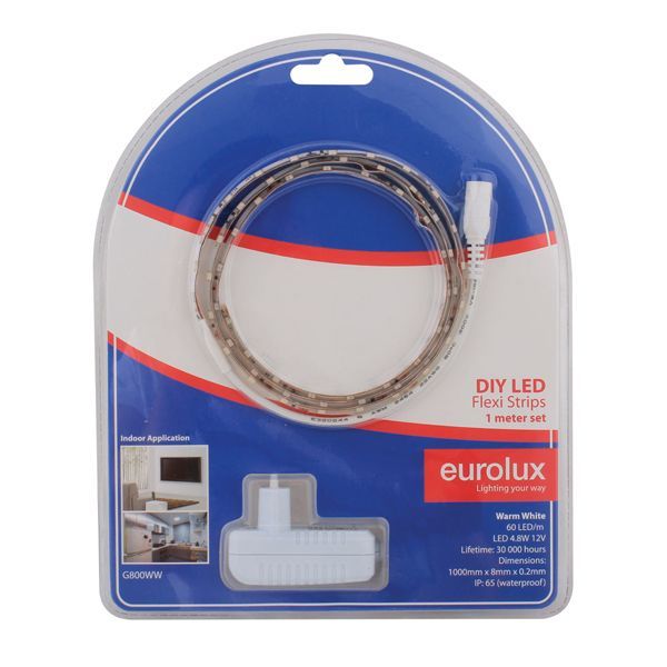 Eurolux light strip, front view