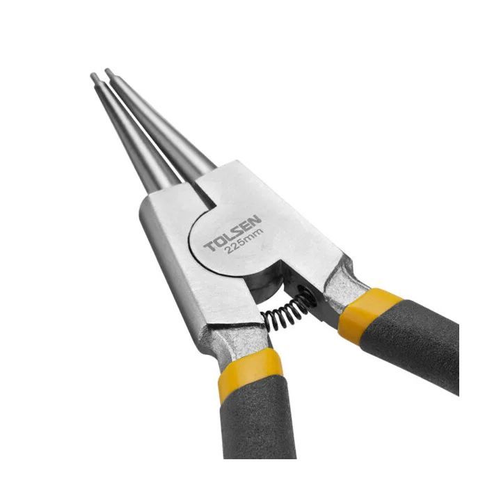 Close-up detail of the Tolsen pliers