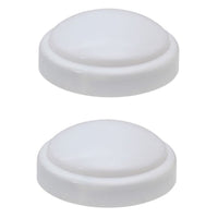 Eurolux white night light, front view