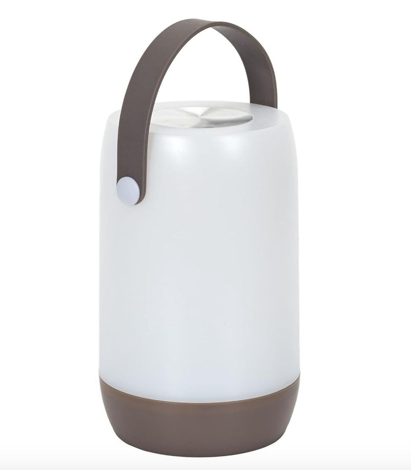 Eurolux transparent white and grey emergency light, front view