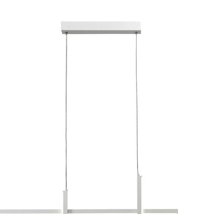 Close-up detail of the Eurolux white pendant light