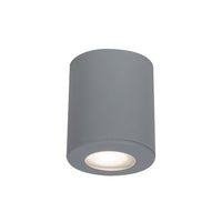 Eurolux grey wall light, front view