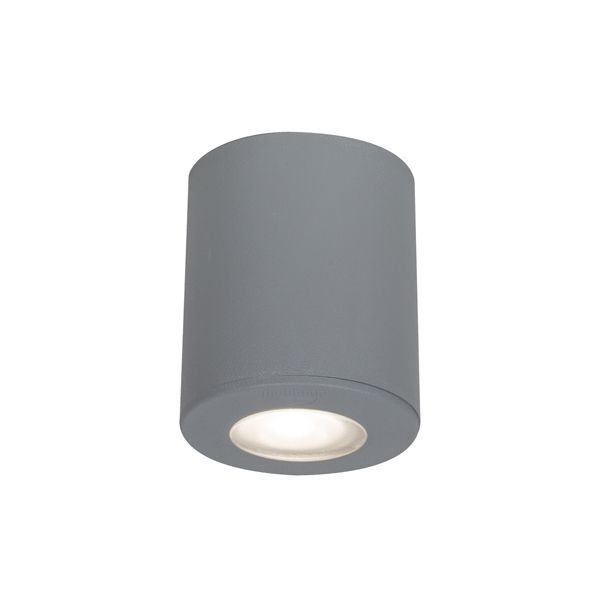 Eurolux grey wall light, front view