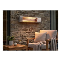 Close-up detail of the Radiant heater
