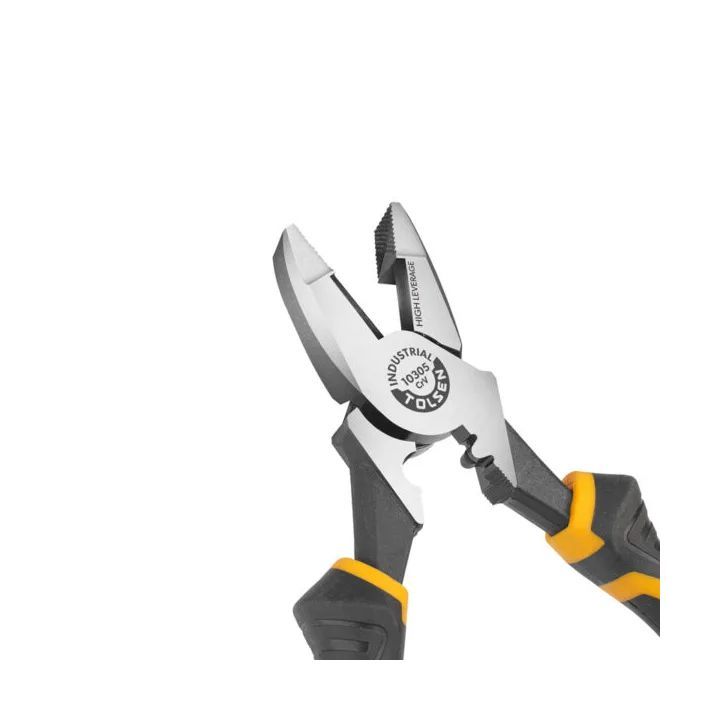 Close-up detail of the Tolsen pliers