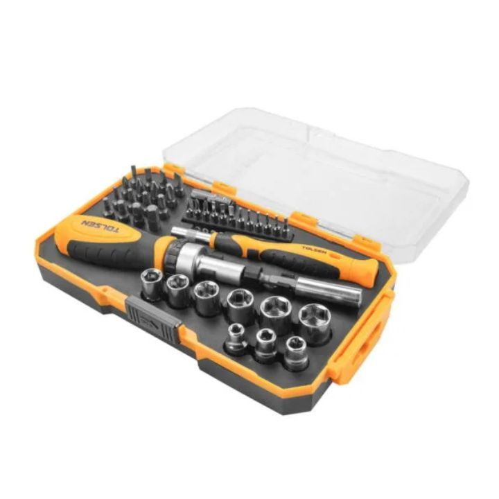 Tolsen socket set, front view
