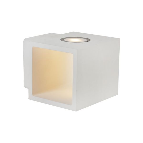 Eurolux white downlight, front view
