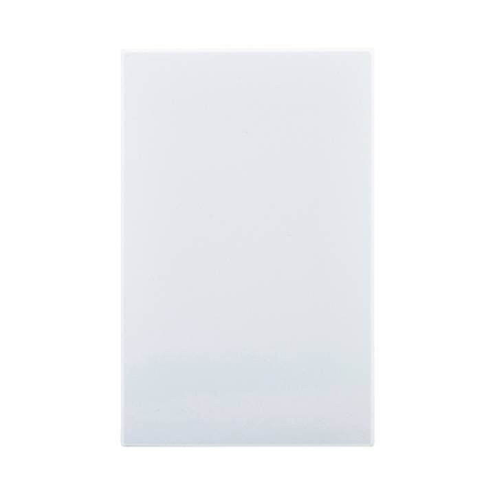 Eurolux white electrical switche, front view