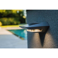 Eurolux silver wall light shown in its packaging