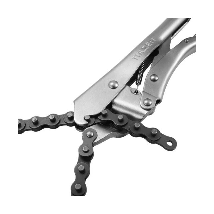 Tolsen pliers installed and lit