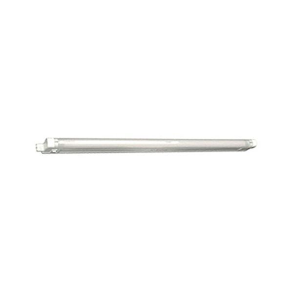 Radiant white light strip, front view