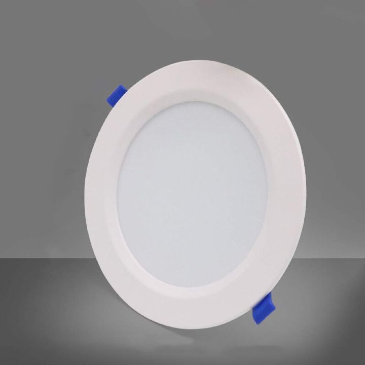 Close-up detail of the Eurolux white downlight