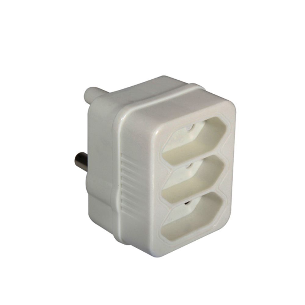 Eurolux electrical plug cap, front view