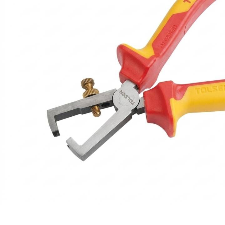 Close-up detail of the Tolsen pliers