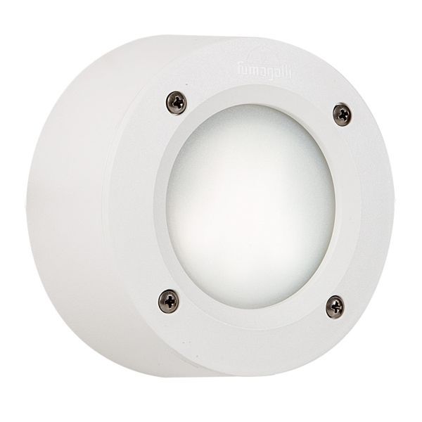 Eurolux white wall light, front view
