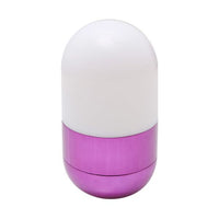 Eurolux purple/white ceiling light, front view